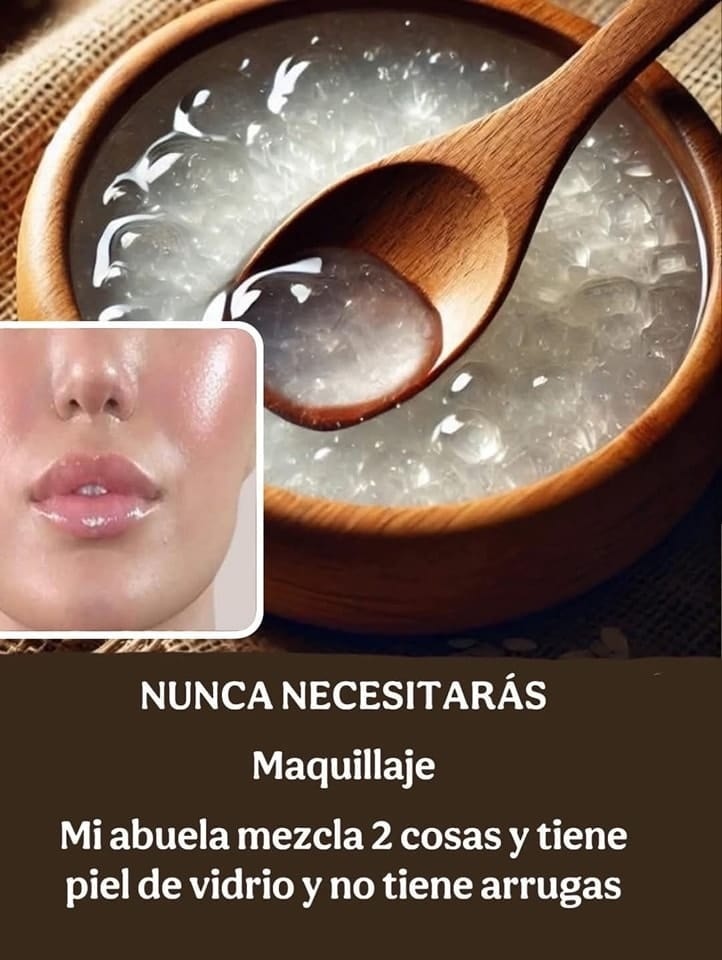 NUNCA más necesitará maquillaje: mi abuela mezcla 2 cosas y tiene