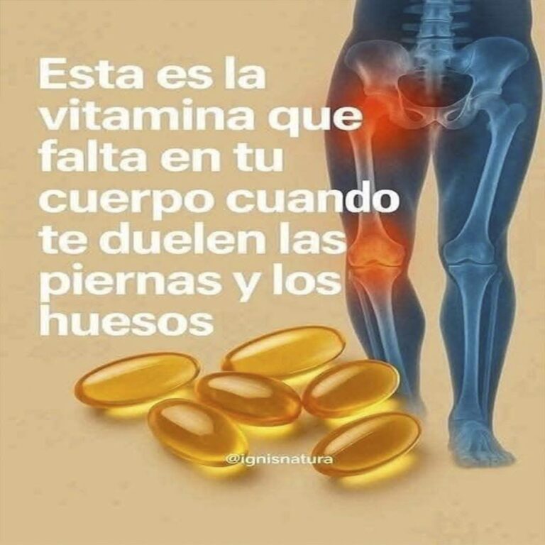 Esta es la vitamina que falta en tu cuerpo cuando
