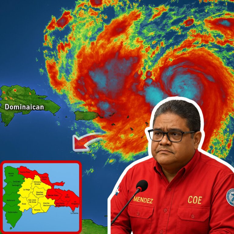 ¡Alerta Máxima! Erin alcanzó Categoría 5 y el COE confirma riesgo para varias provincias