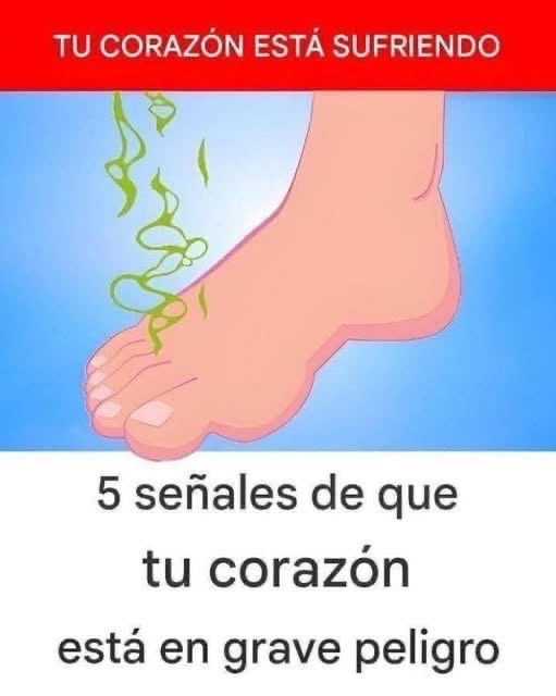 5 señales de que tu corazón está en grave peligro