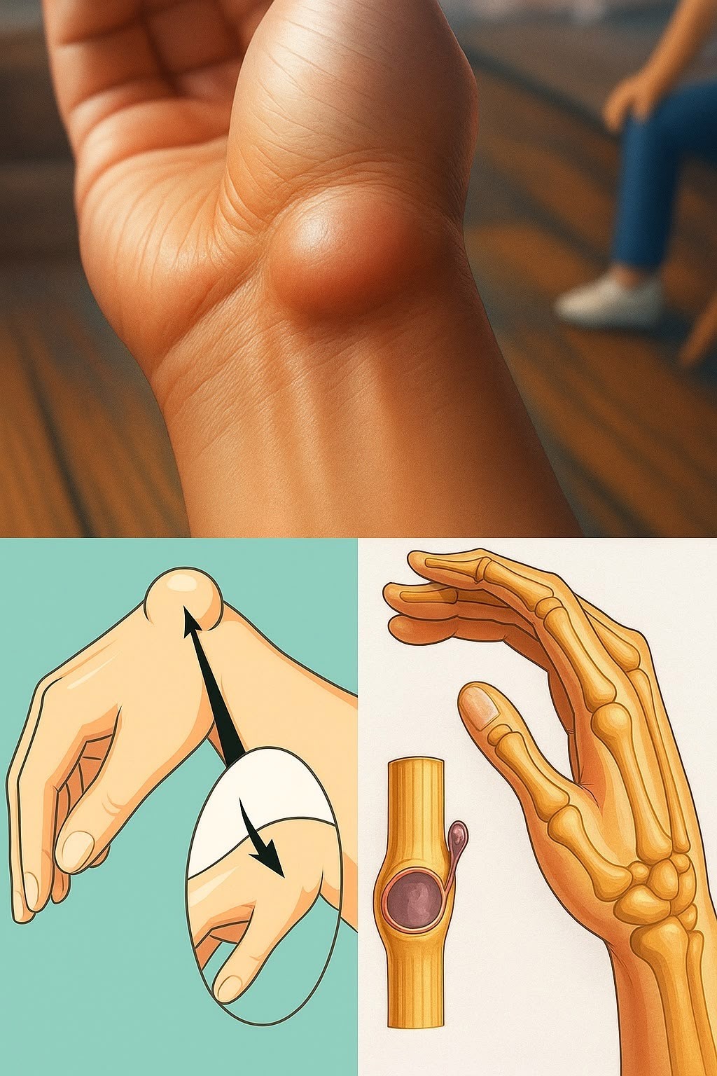 Ganglión en la Muñeca: Causas Comunes y Remedios Naturales