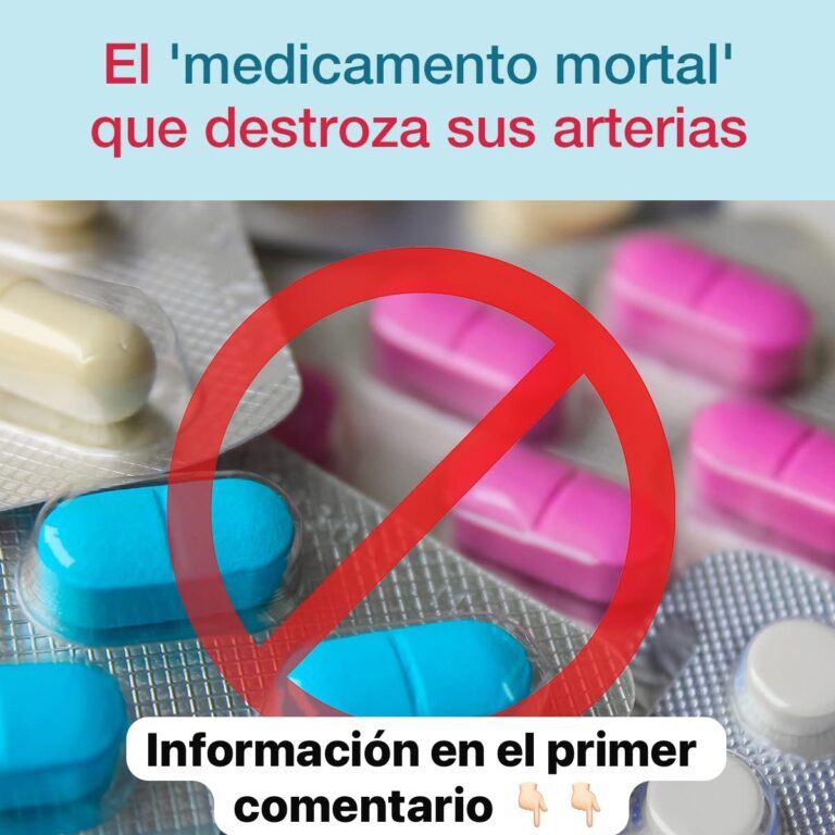 Deja de tomar estos medicamentos son terribles para tu cuerpo