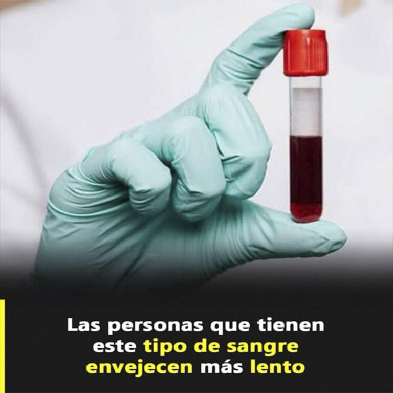 ¿Tener este tipo de sangre te hará envejecer más lento? Mito vs. evidencia