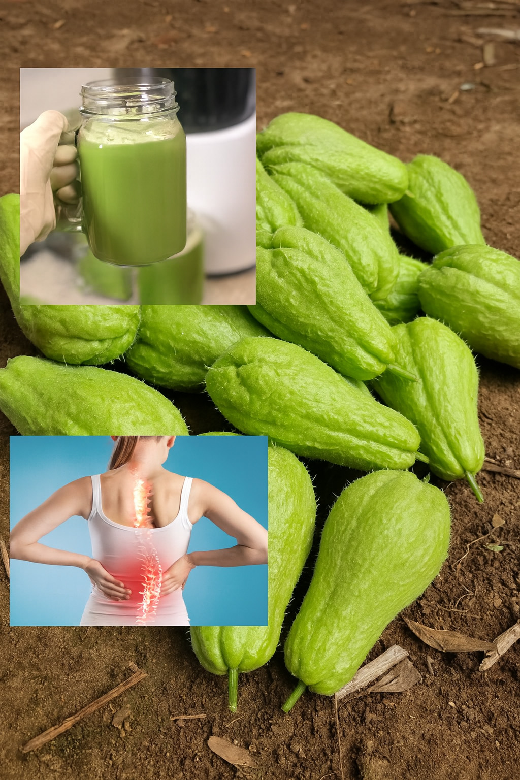 Deja de comprar pastillas en la farmacia, porque con el chayote eliminarás el dolor de rodillas, pies hinchados, presión alta, colesterol, mala circulación y anemia