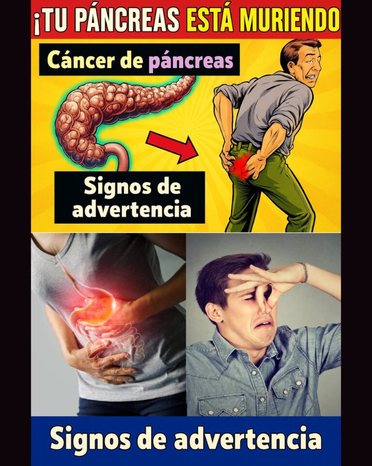 8 síntomas de cáncer de páncreas que te sorprenderán