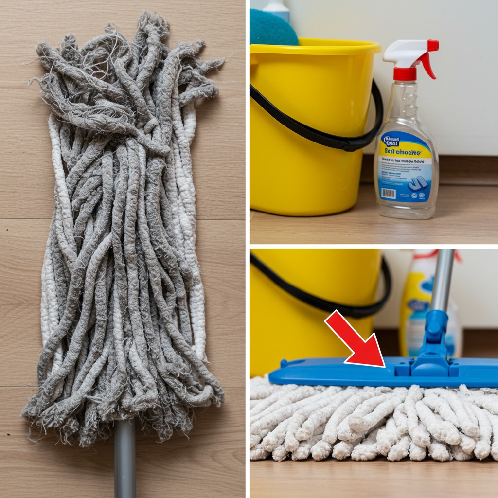 Fregona sucia: el truco casero para que vuelva a parecer nueva en 5 minutos