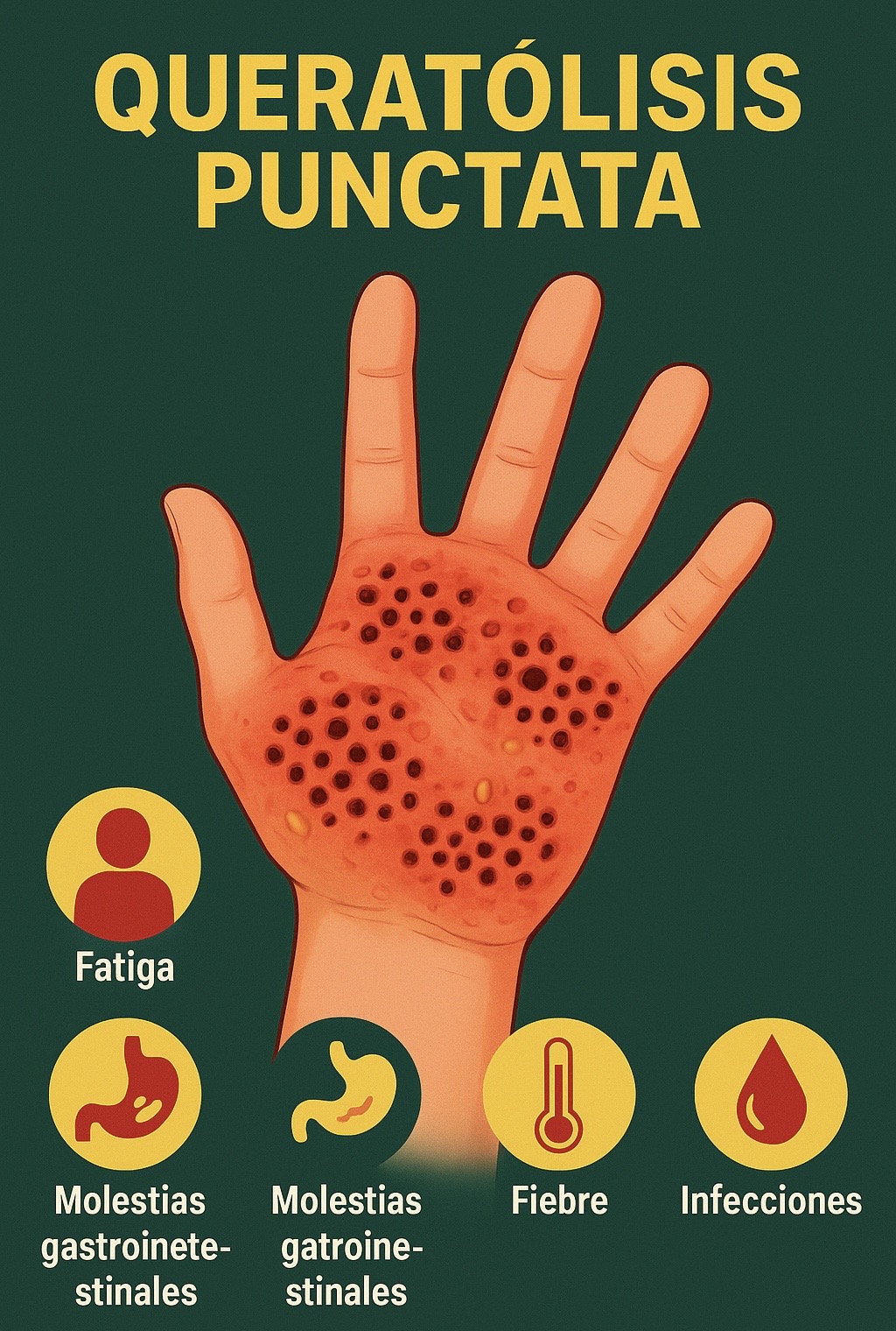 La enfermedad de Querátolisis punctata