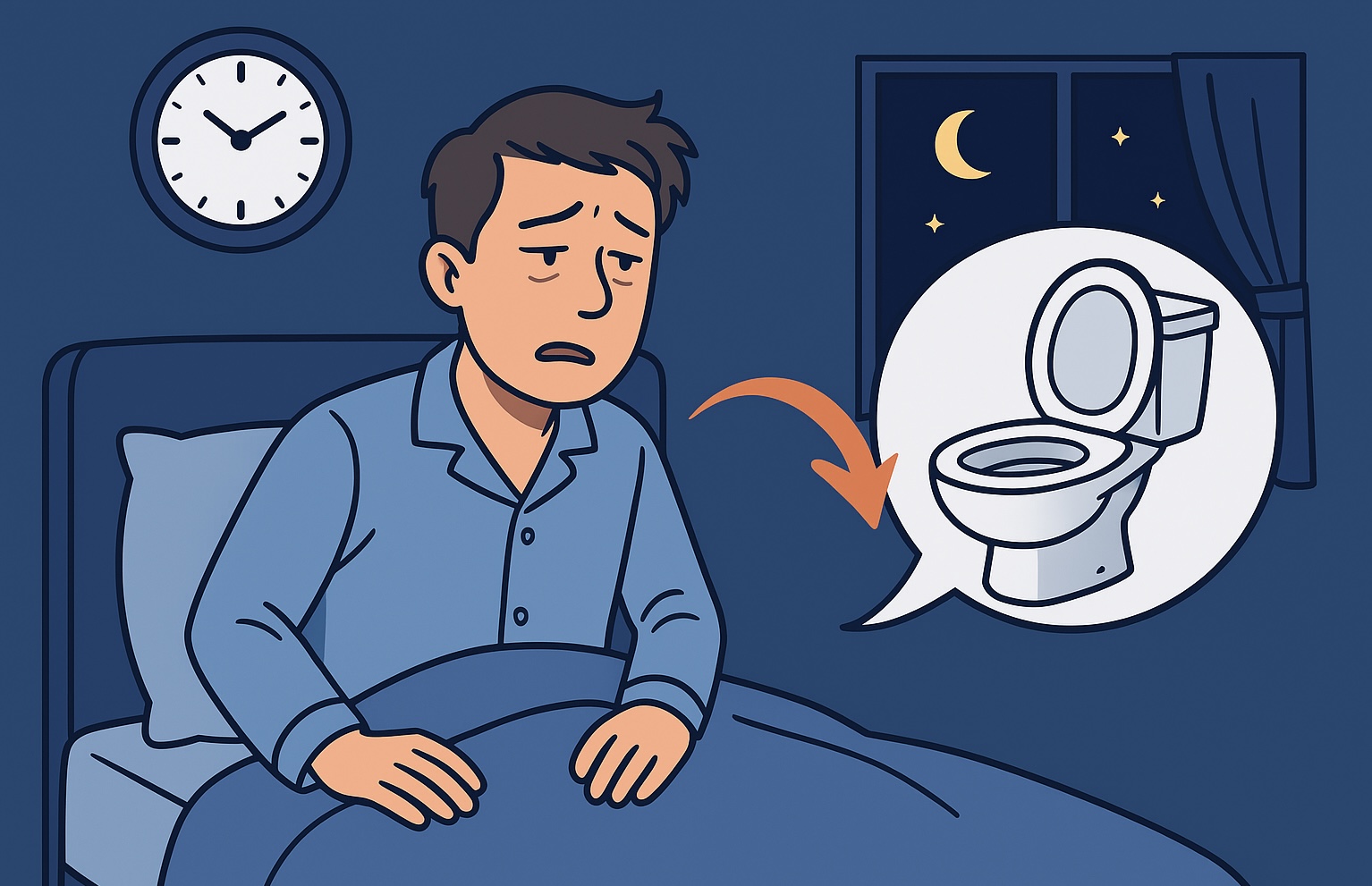 Qué puede pasar si te despiertas de madrugada a orinar