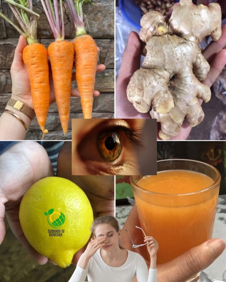 Estaba perdiendo la vista y no sabía qué hacer hasta que un oftalmólogo me mostró este jugo hecho con ingredientes naturales