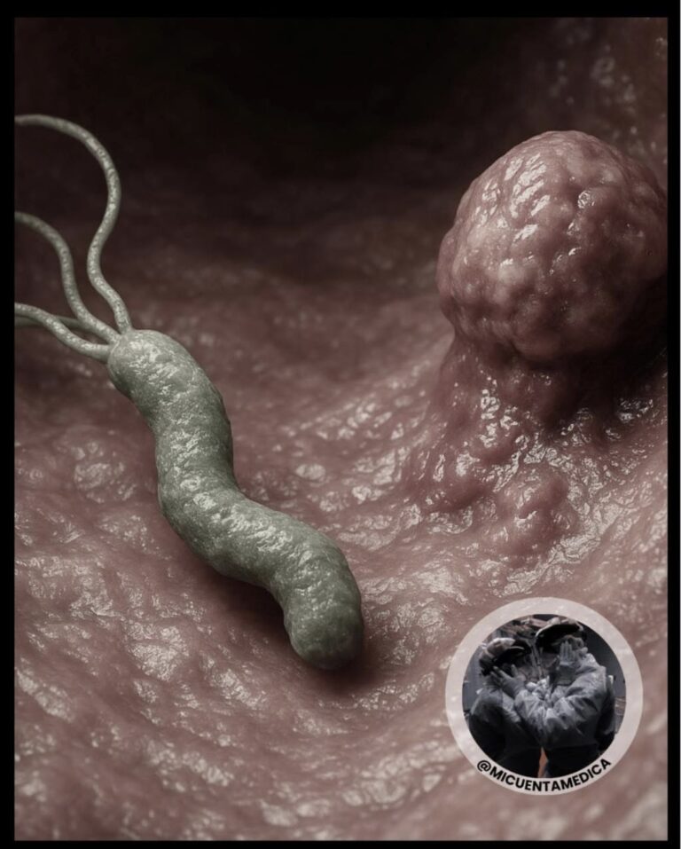 La bacteria que habita en más de la mitad de la población