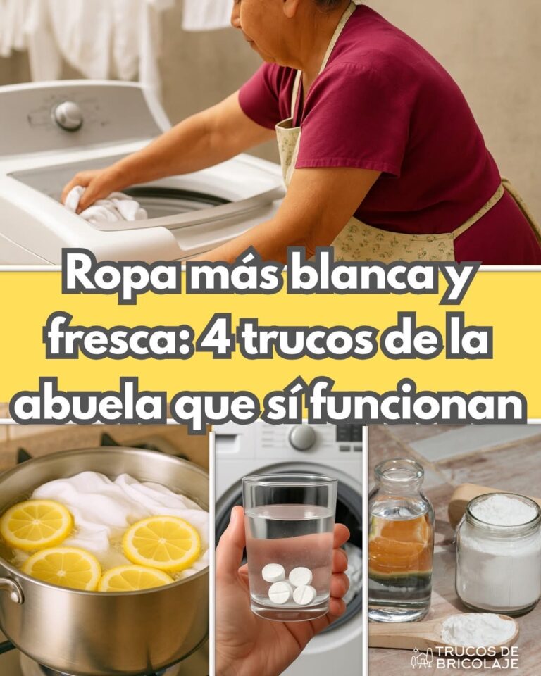 Tu abuela ya sabía cómo lograr ropa blanca y fresca sin cloro: estos 4 trucos siguen funcionando