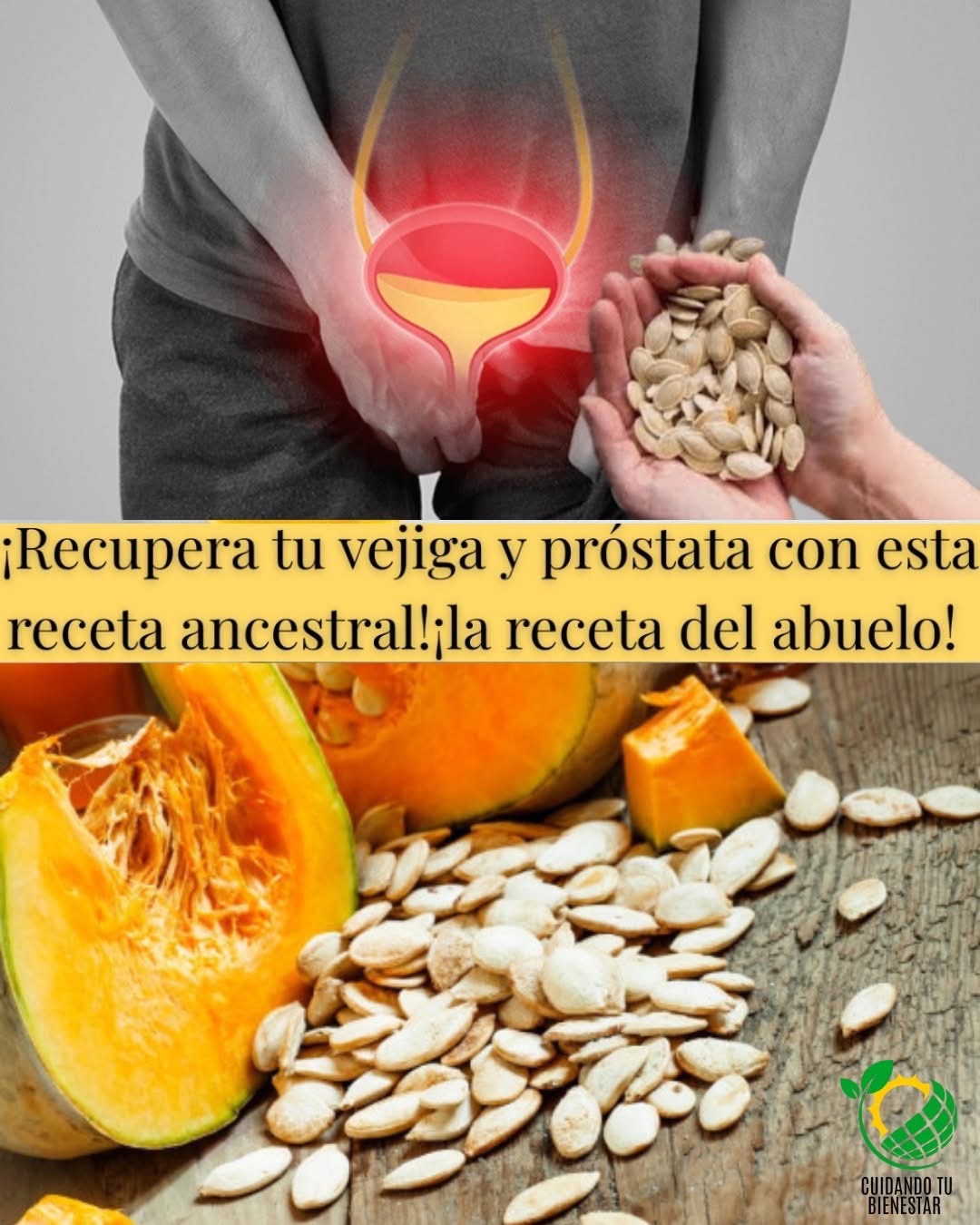 La receta del abuelo para la próstata y la vejiga