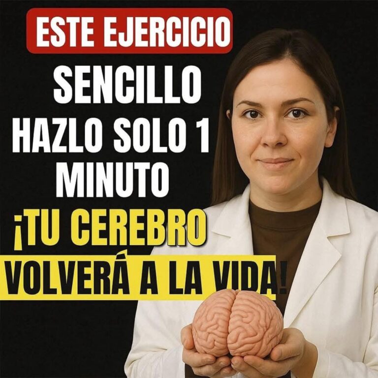 Neurólogo Revela: El Ejercicio de 60 Segundos para Recuperar tu Memoria