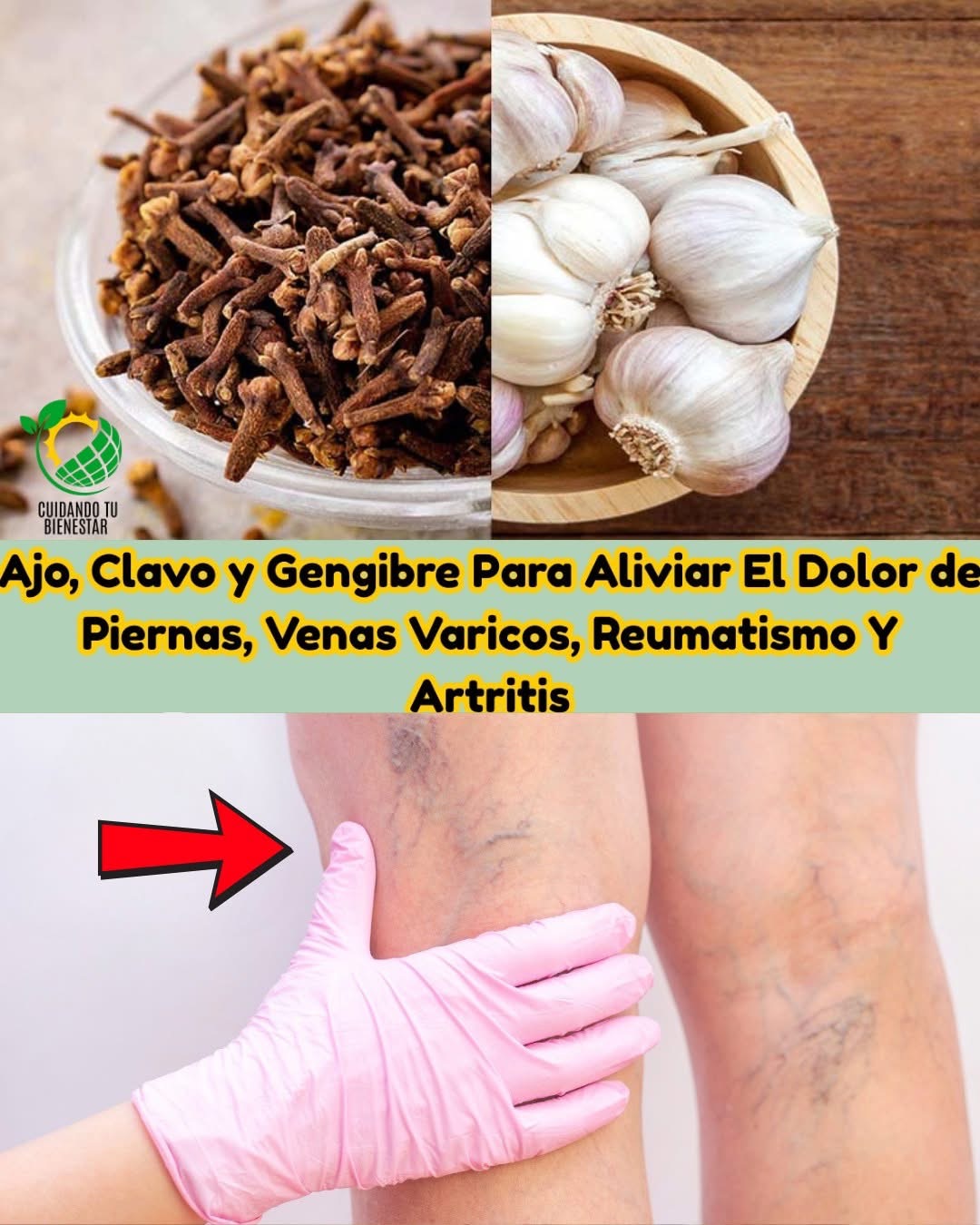¡Increíble! Un eliminador de dolor que ayuda a aliviar piernas, venas varicosas, reumatismo y artritis