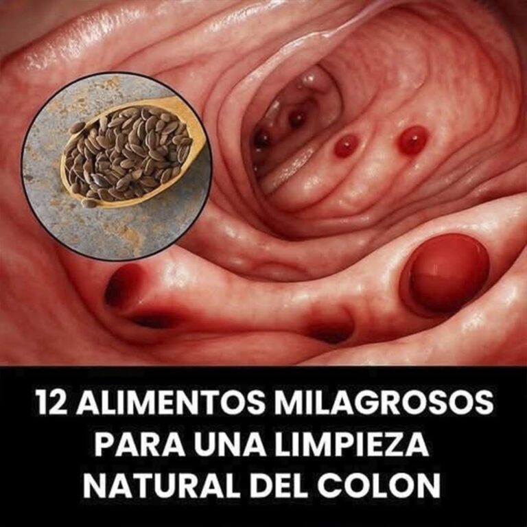 12 Alimentos Milagrosos para Limpiar el Colon de Forma Natural