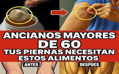 Tres bebidas naturales para fortalecer las piernas en personas mayores img