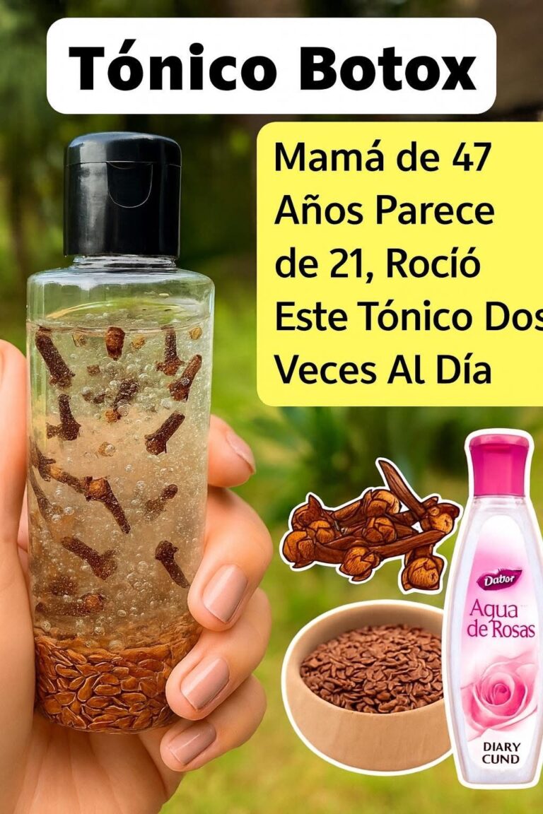 Tónico Natural que Resta Años a tu Piel