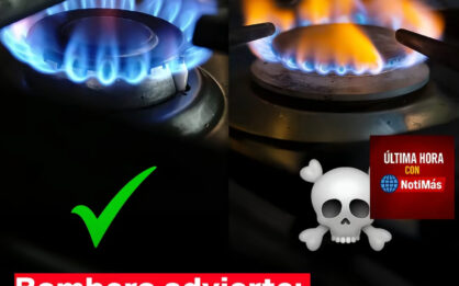 Si la llama de tu estufa es naranja, podrías estar corriendo peligro img