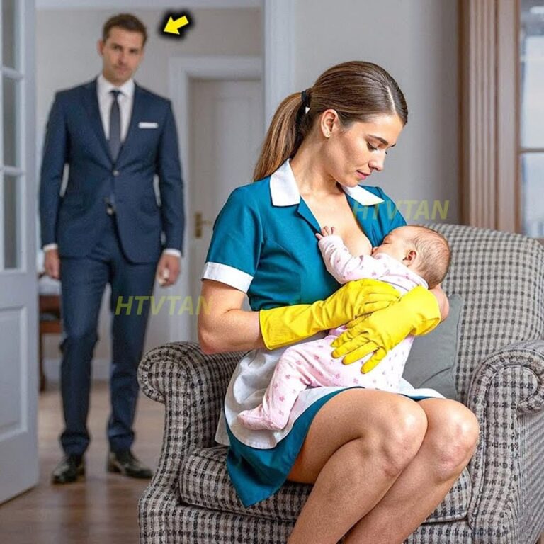 Millonario encontró a su empleada amamantando a su bebé y tomó una decisión que nadie esperaba