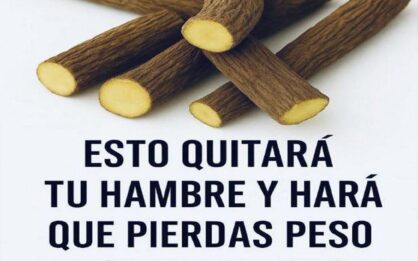 Remedio casero para quitar el hambre y perder peso con raíz de regaliz img