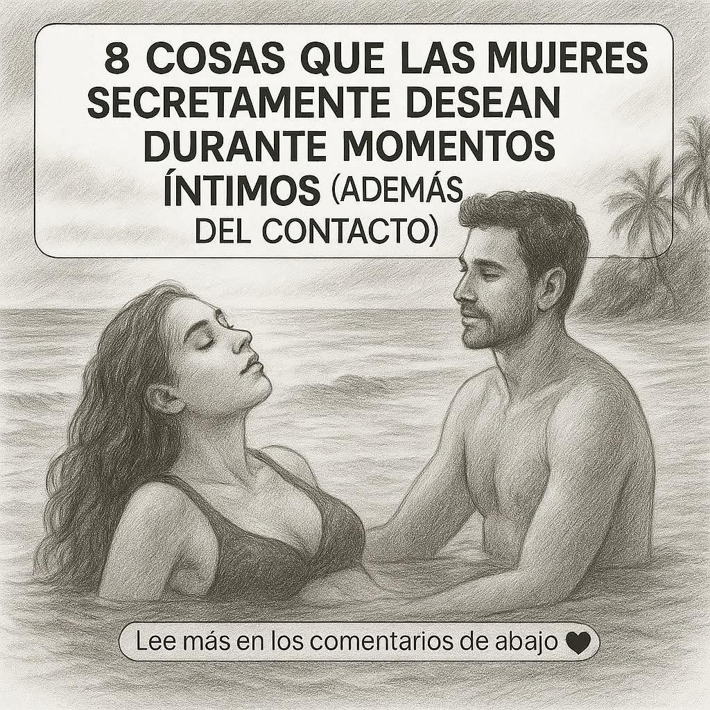 8 Cosas Que Las Mujeres Secretamente Anhelan Durante Los Momentos Íntimos (Además del Contacto)