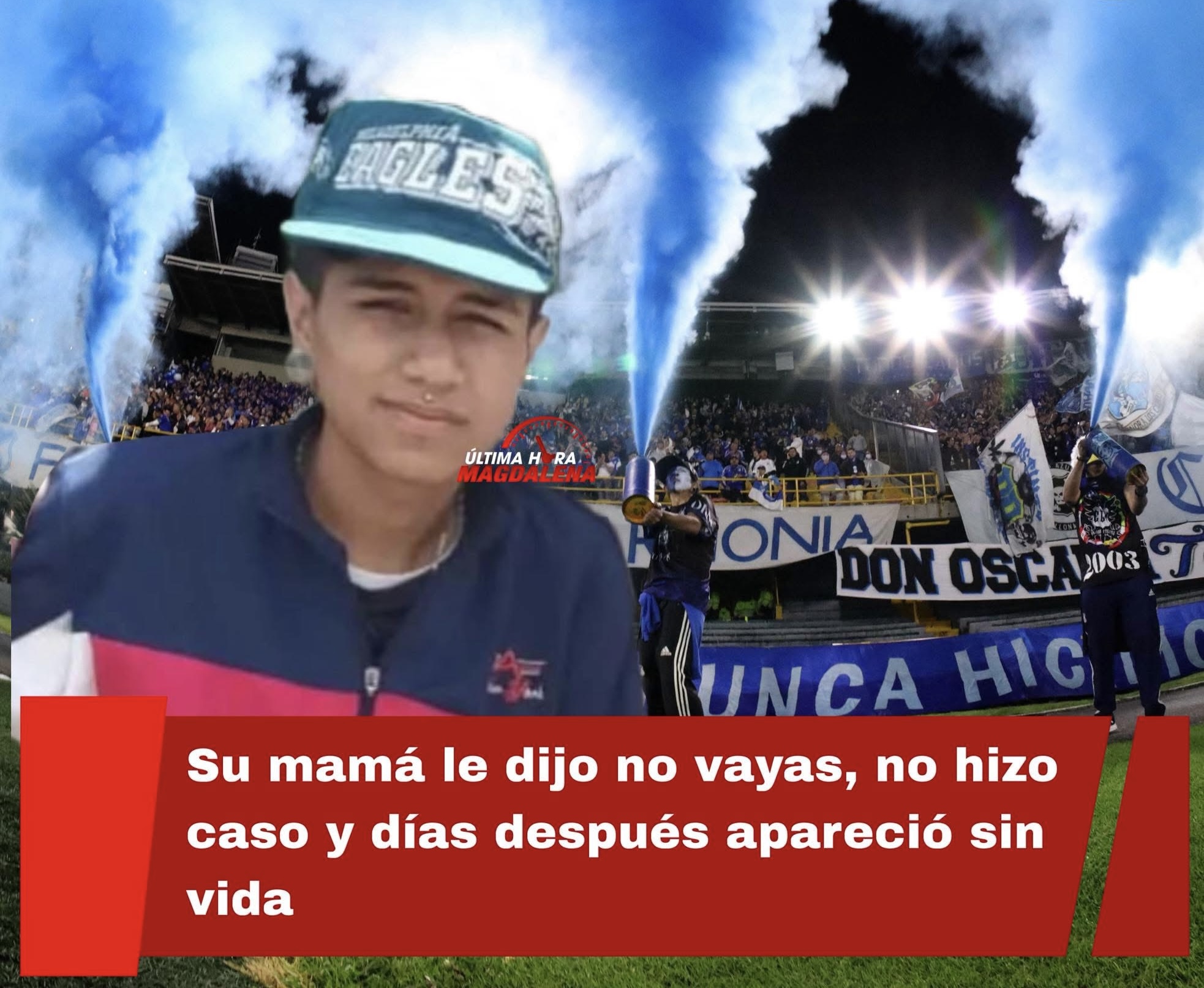 Su mamá le dijo que no fuera, pero no hizo caso y días después apareció sin vida