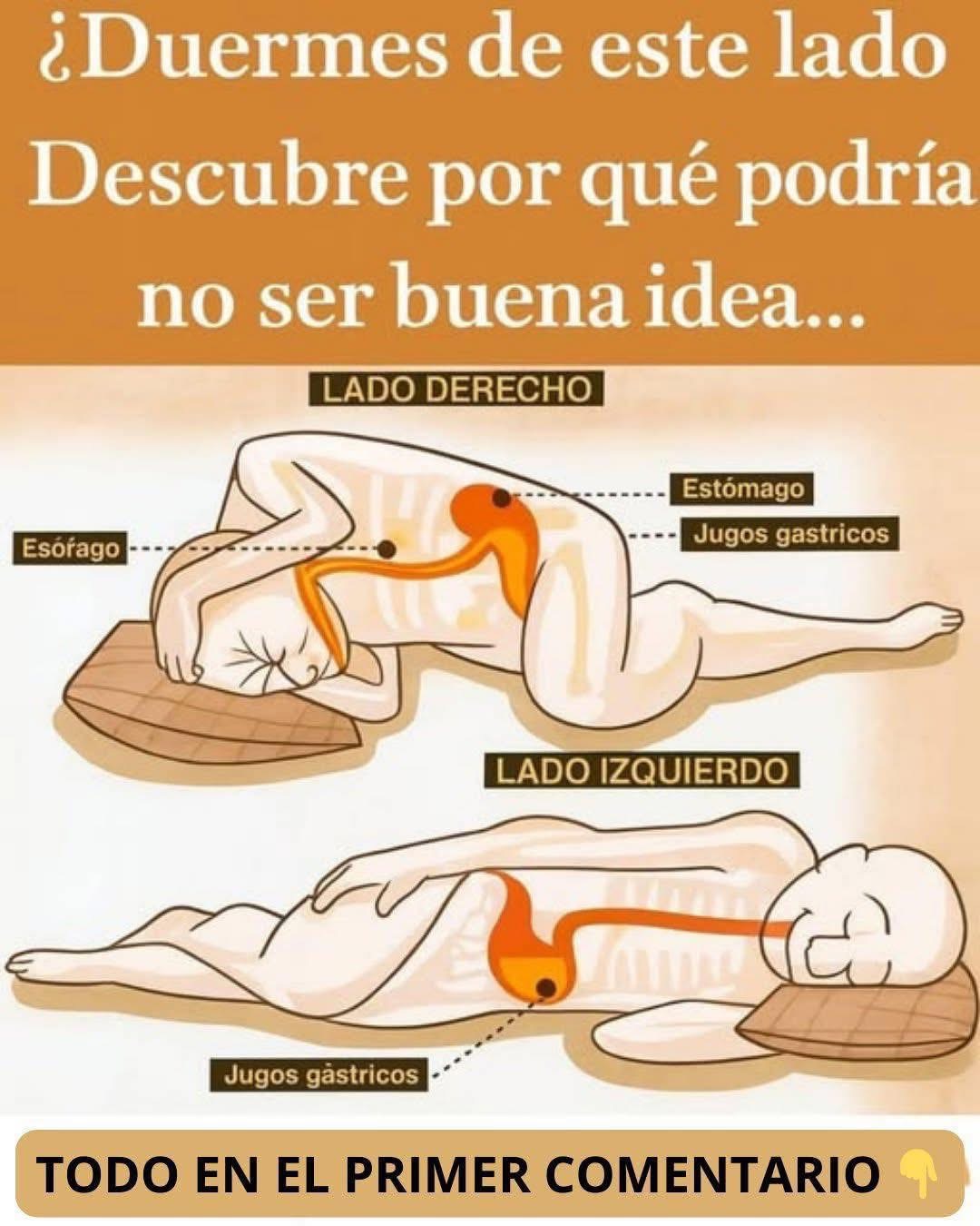 ¿Duermes de este lado? Descubre por qué podría no ser buena idea