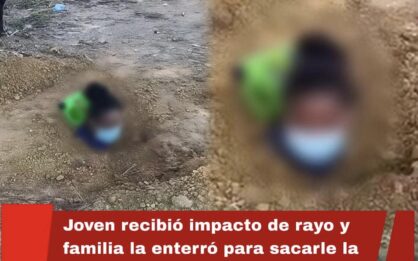 Joven de 22 años es alcanzada por un rayo y recibe un ritual ancestral en Lorica img