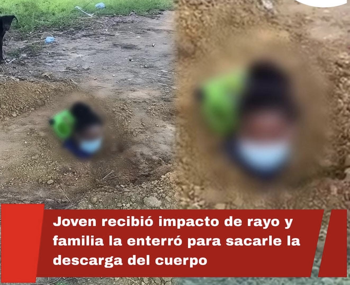 Joven de 22 años es alcanzada por un rayo y recibe un ritual ancestral en Lorica