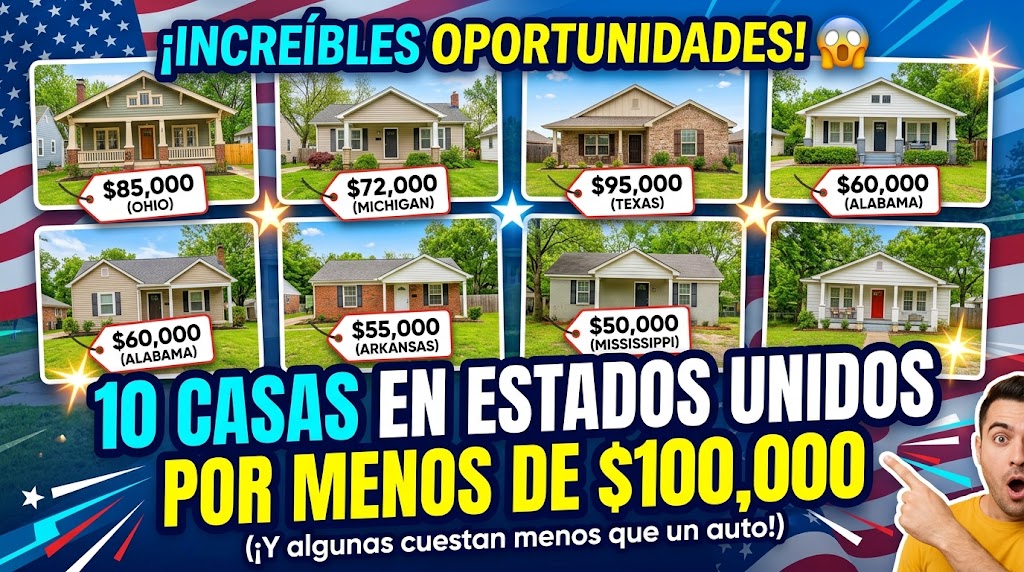 Casas baratas en USA