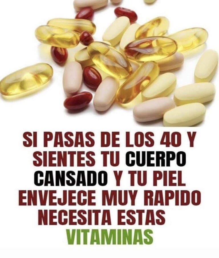 Las vitaminas esenciales que toda mujer debería conocer después de los 40 (y casi nadie menciona)