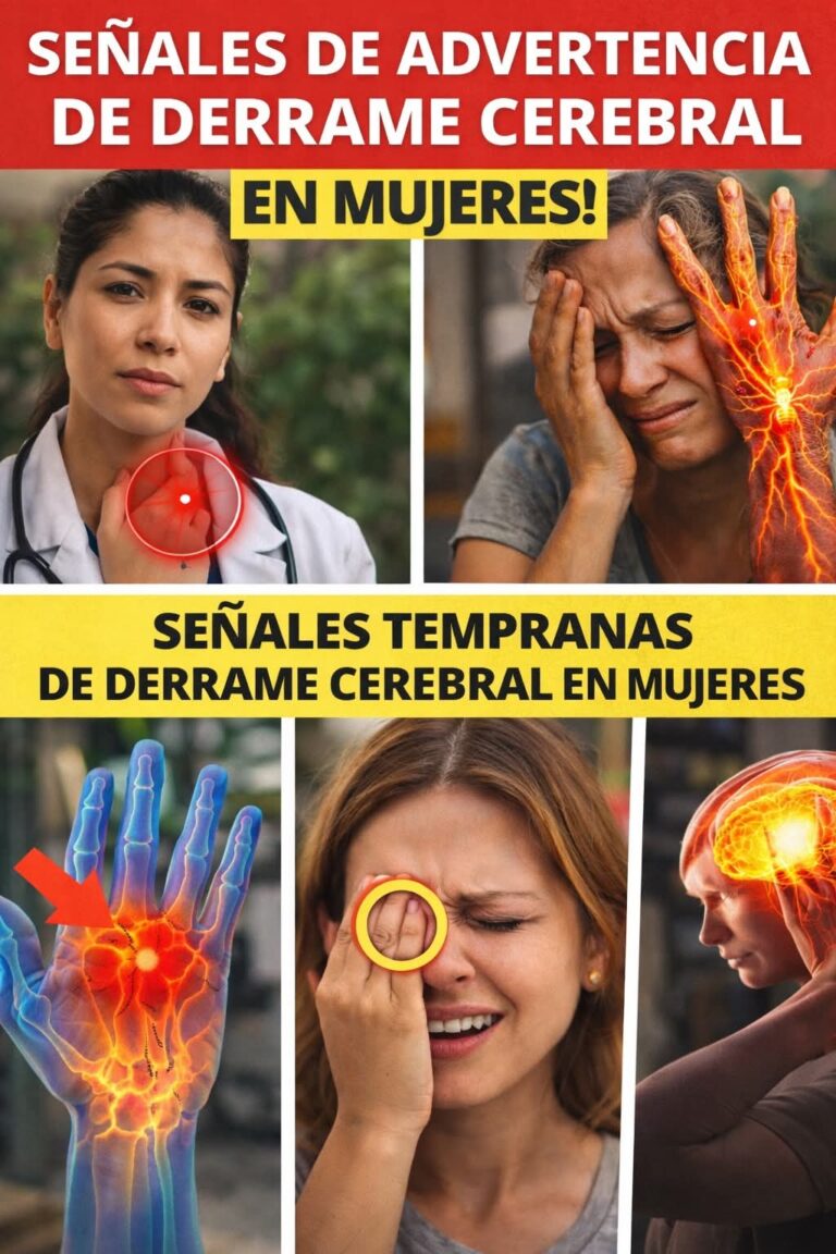 10 síntomas de un derrame cerebral en mujeres que debes reconocer a tiempo