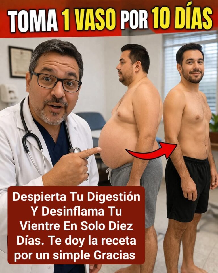 El vaso que despierta tu digestión y desinflama tu vientre en 10 días