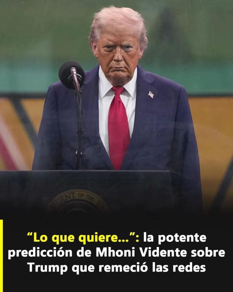 La nueva predicción de Mhoni Vidente sobre Donald Trump que está causando revuelo en redes