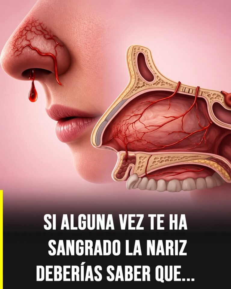 🚨 Si alguna vez te ha sangrado la nariz… esto es lo que tu cuerpo intenta decirte