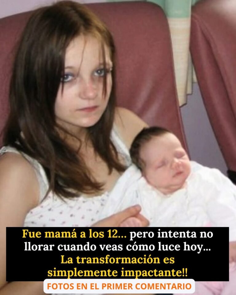 Fue mamá a los 12 años… hoy su historia conmueve a miles en todo el mundo