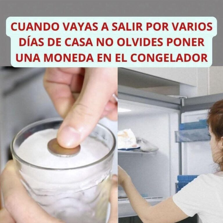 ⚠️ El truco de la moneda en el congelador que podría salvar tu salud