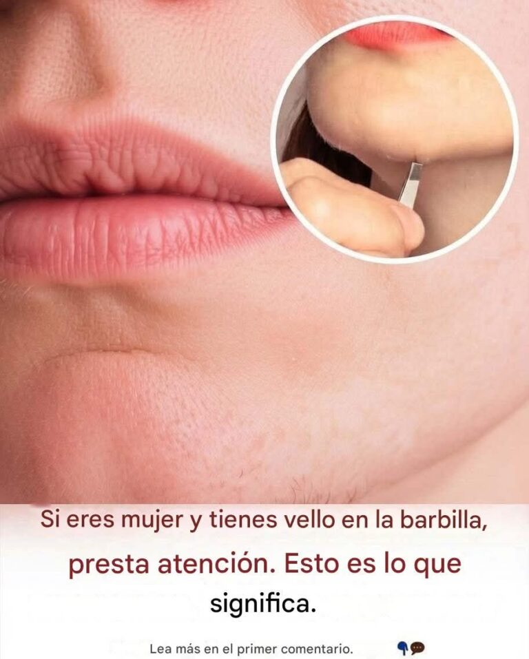 😳 ¿Las mujeres pueden tener vello en la barbilla? Sí… y esto es lo que significa