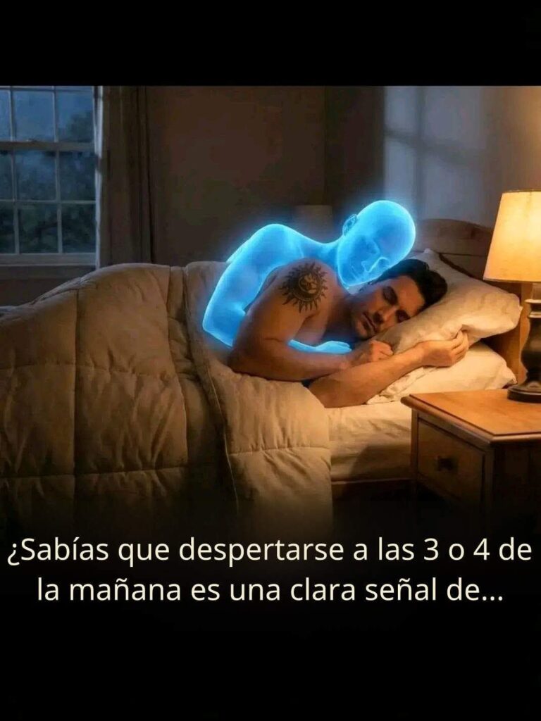 😳 ¿Te despiertas a las 3 o 4 de la mañana? Esto es lo que realmente podría estar pasando