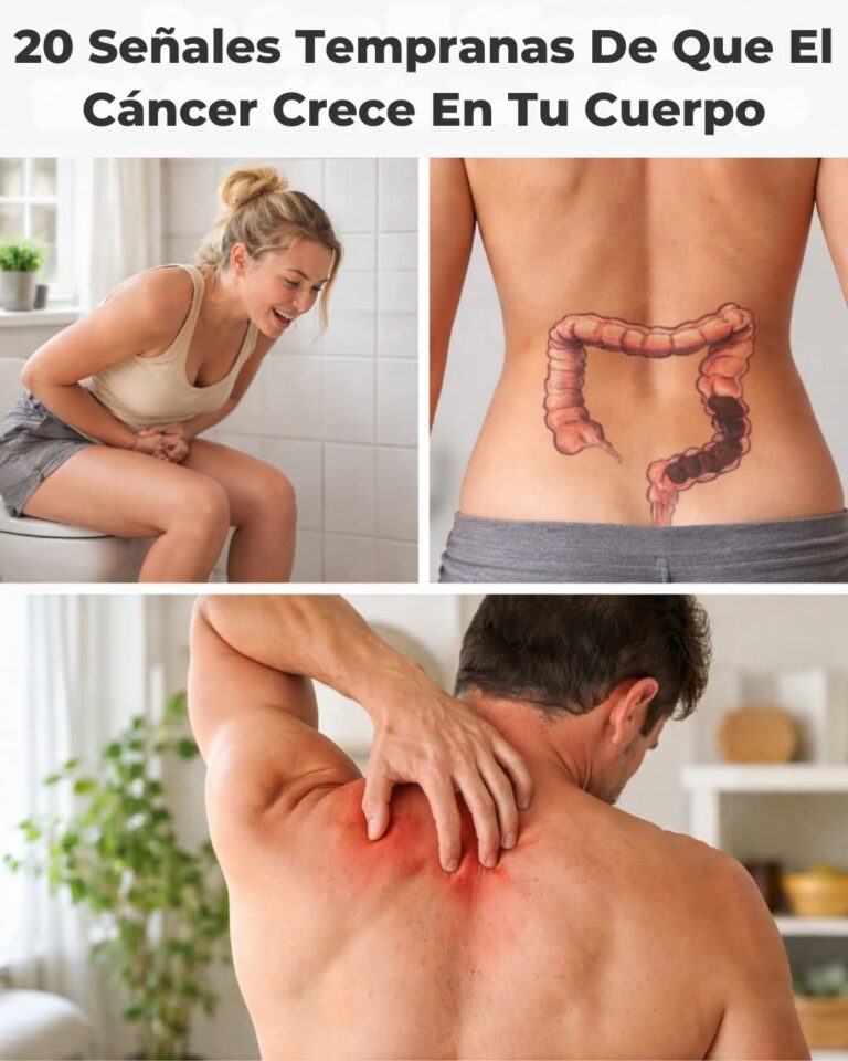 🚨 20 síntomas sutiles del cáncer que muchas personas ignoran