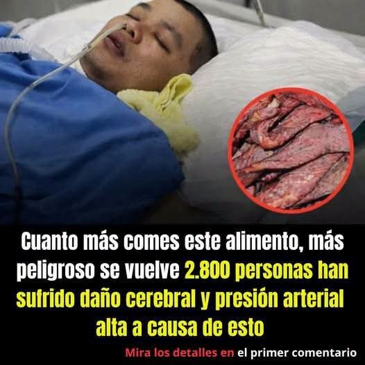 😱 El tipo de carne que muchos consumen a diario… y lo que podría estar causando en tu cuerpo