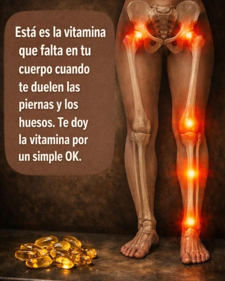 🦴 Dolor en piernas y huesos: la vitamina clave que muchos ignoran