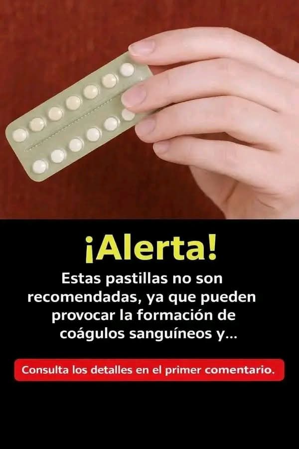 ⚠️ Anticonceptivos y coágulos sanguíneos: información importante que debes conocer