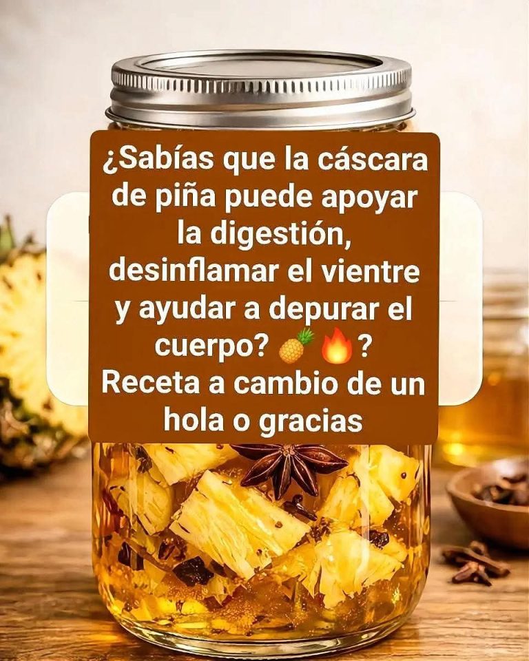 🍍 La bebida casera con cáscara de piña que está llamando la atención: lo que debes saber