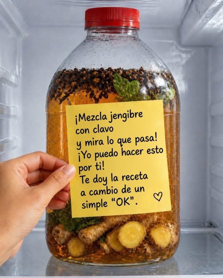 🌿 Mezcla jengibre con clavo: la bebida casera que muchos están preparando