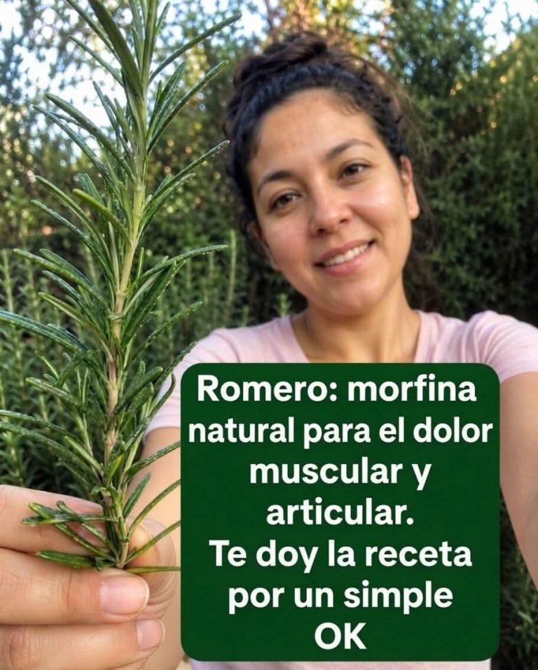 🌿 Romero: el remedio natural que muchos usan para aliviar el dolor