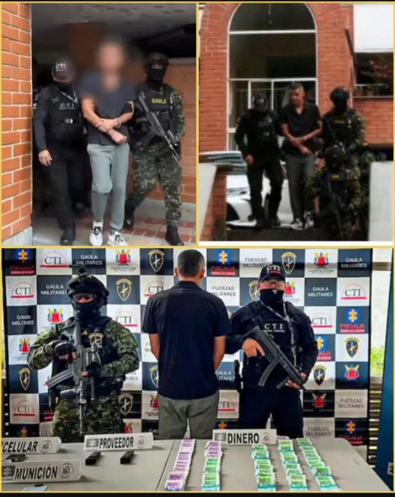🚨 Capturan a presunto cabecilla que vivía frente a base militar en Medellín