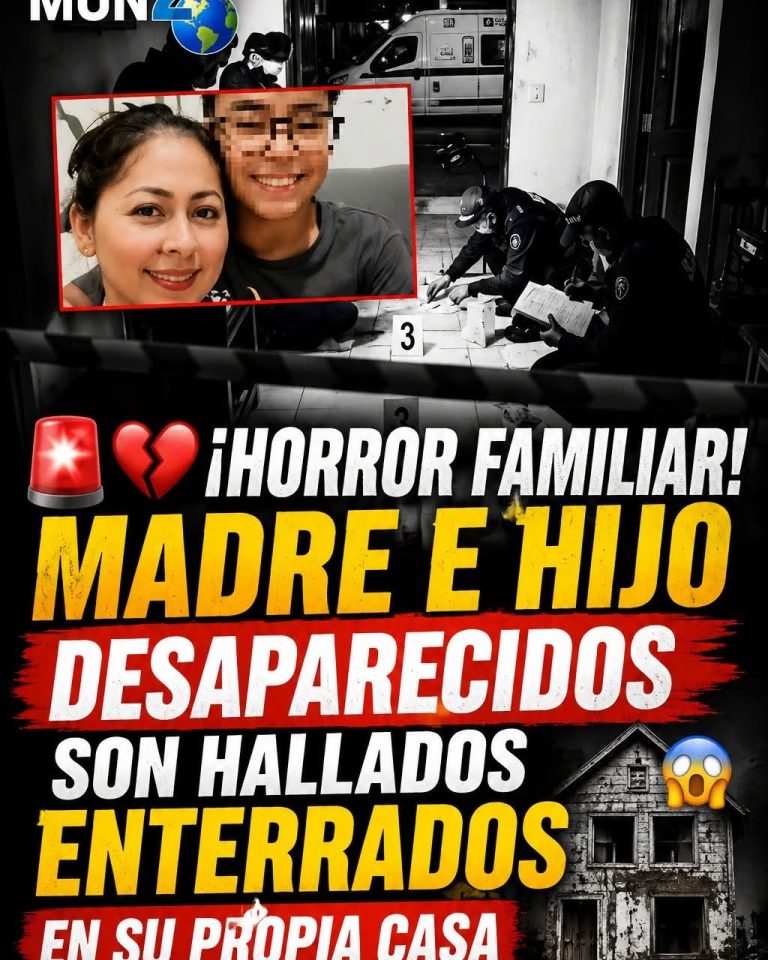 Madre e hijo desaparecidos fueron hallados enterrados dentro de su vivienda y el caso conmociona a Colombia