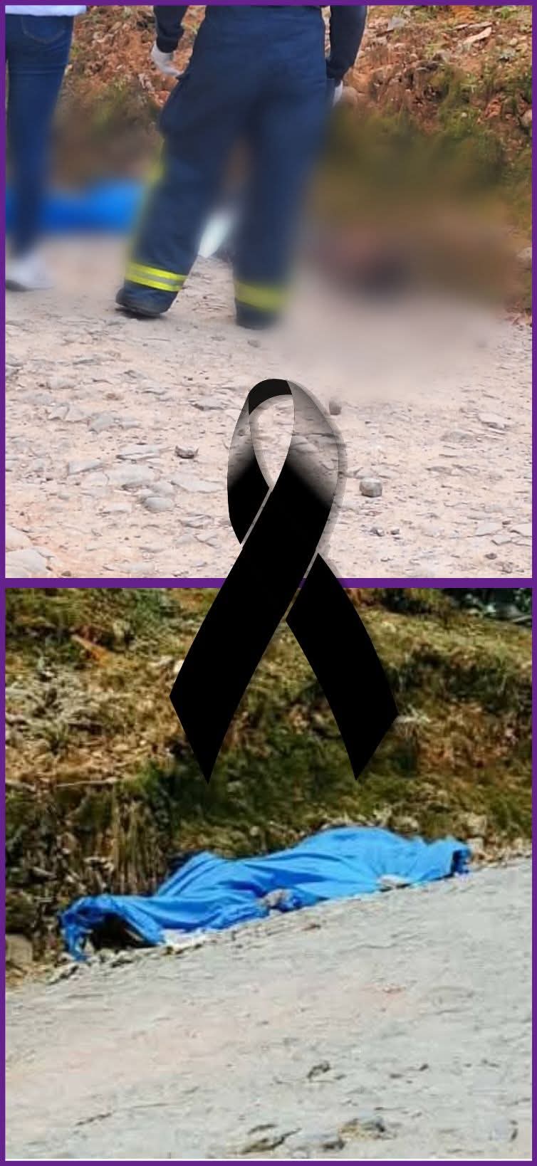 Hallan hombre sin vida en vía entre Silvia y Totoró junto a inquietante mensaje