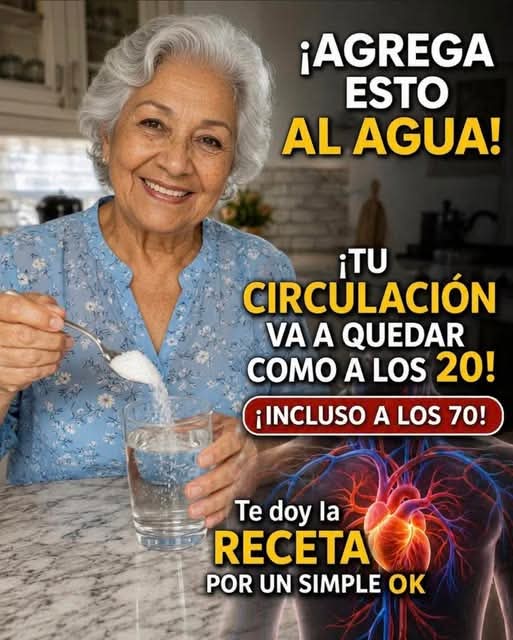 😳 “Agrega esto al agua…”: la receta casera que está dando de qué hablar entre adultos mayores